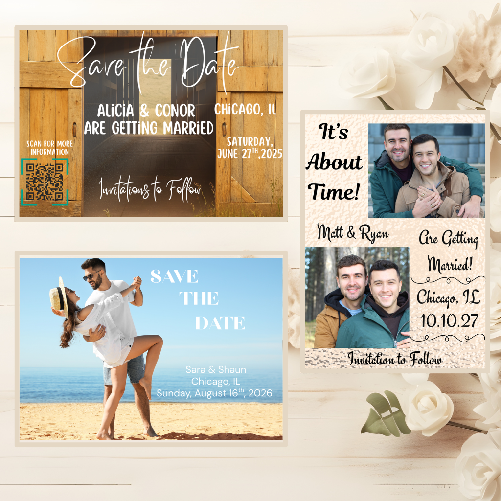 Save the Date Wedding Invitations
