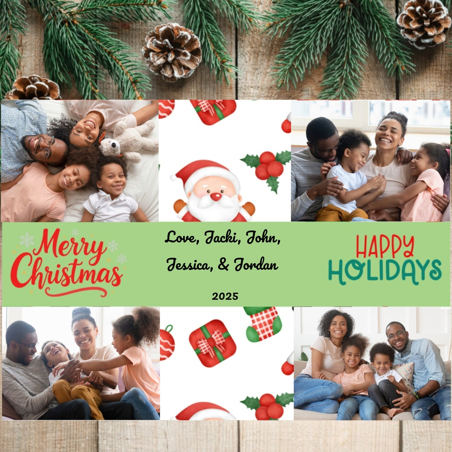 Merry Christmas Collage