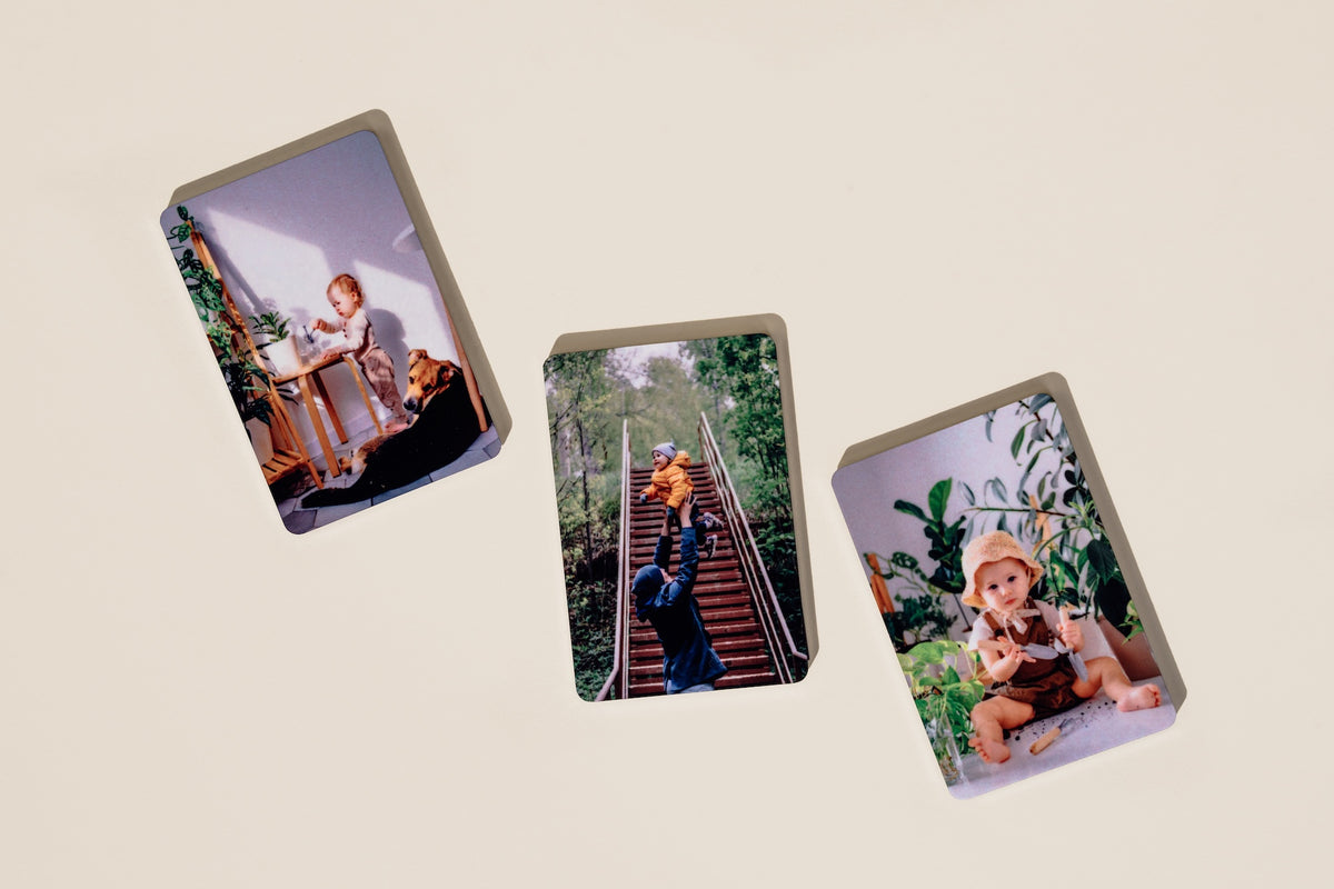 Personalized family photo magnet with high-quality sublimation print - perfect keepsake gift.