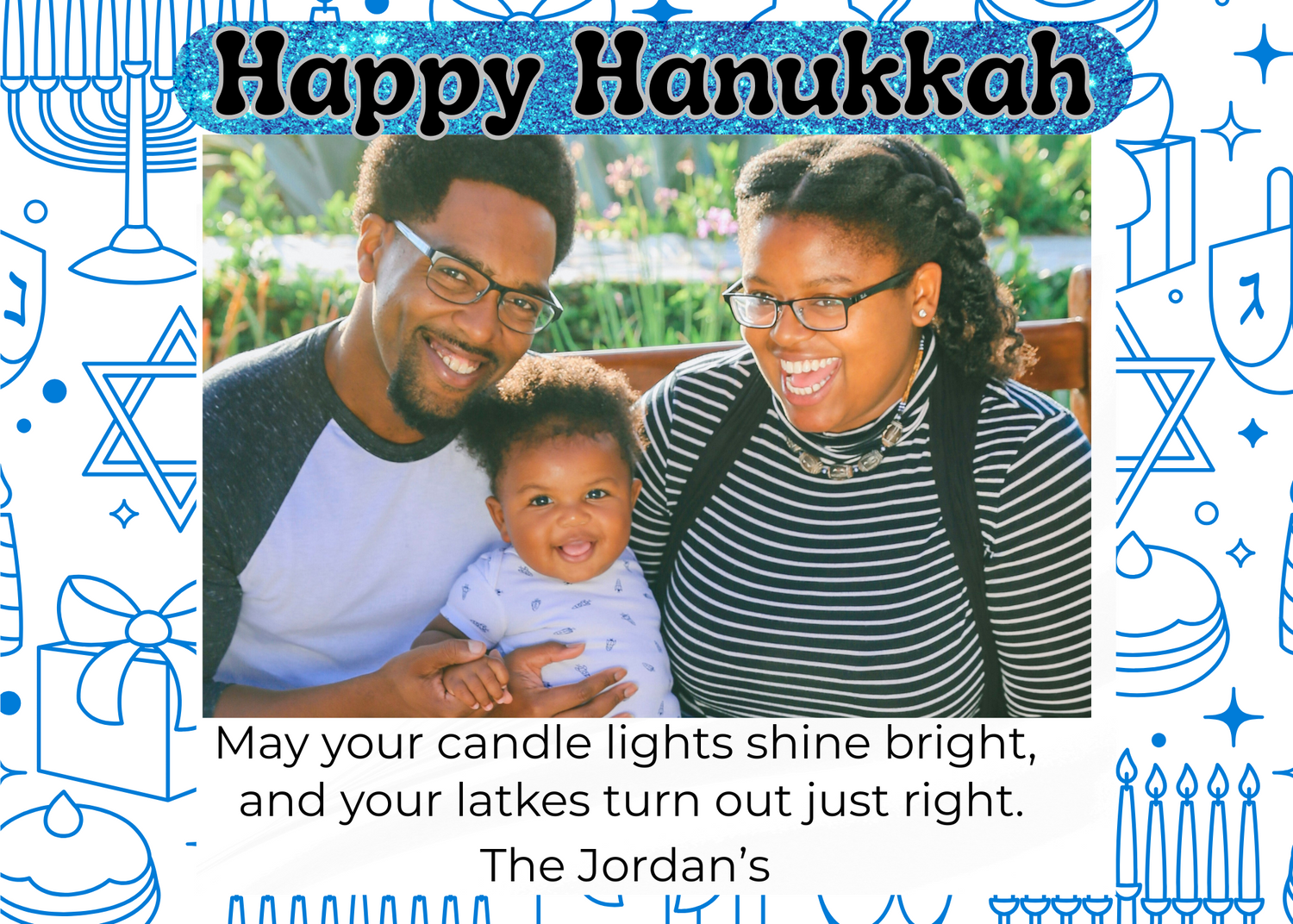 Hanukkah Lights Shining Bright