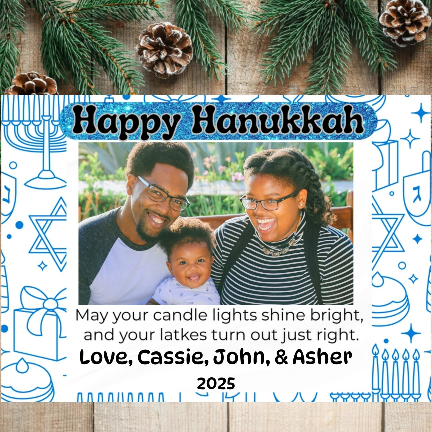 Hanukkah Lights Shining Bright