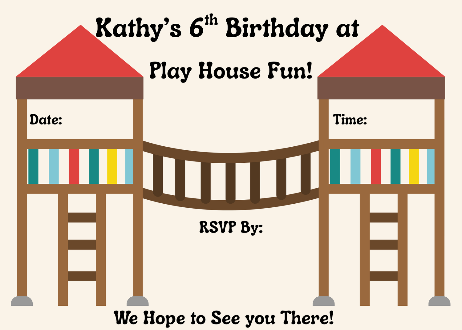 Play House Six Birthday